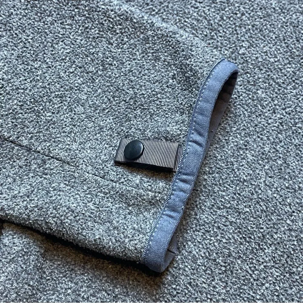 The North Face Gray Fleece Jacket Size Medium